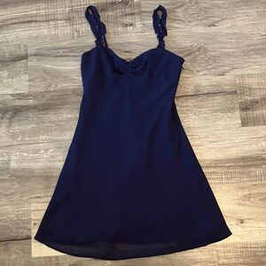 Urban Outfitters Deep Blue Dress